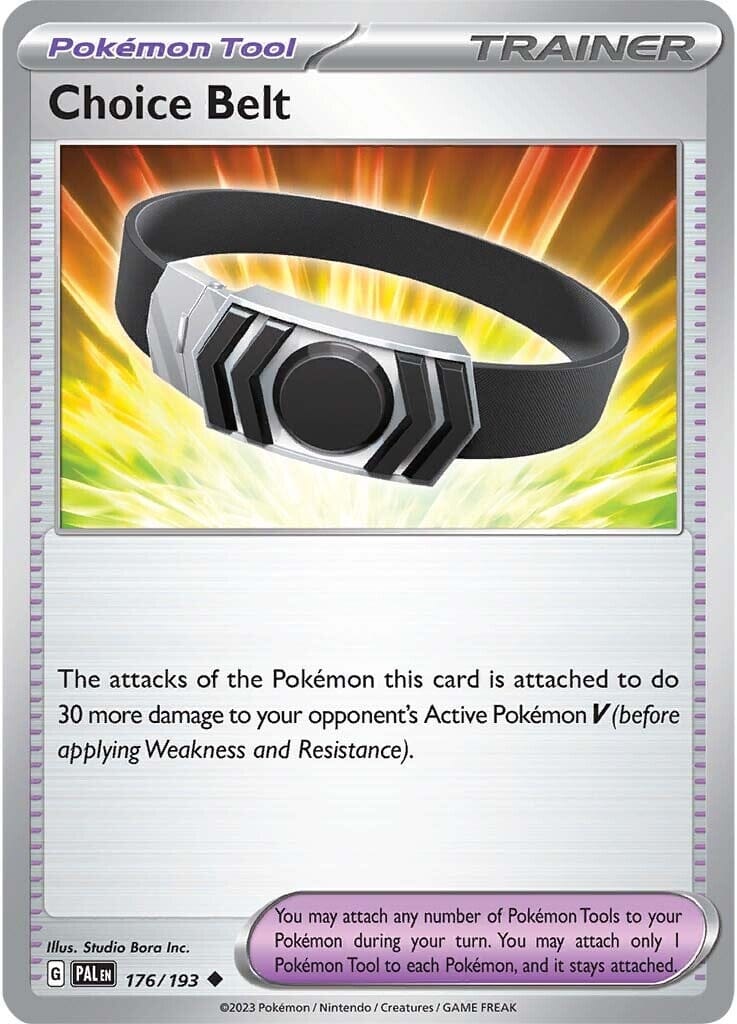 Choice Belt (176/193) [Scarlet & Violet: Paldea Evolved] Pokemon Single Pokémon  | Multizone: Comics And Games