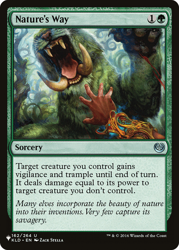 Nature's Way [The List] MTG Single Magic: The Gathering  | Multizone: Comics And Games