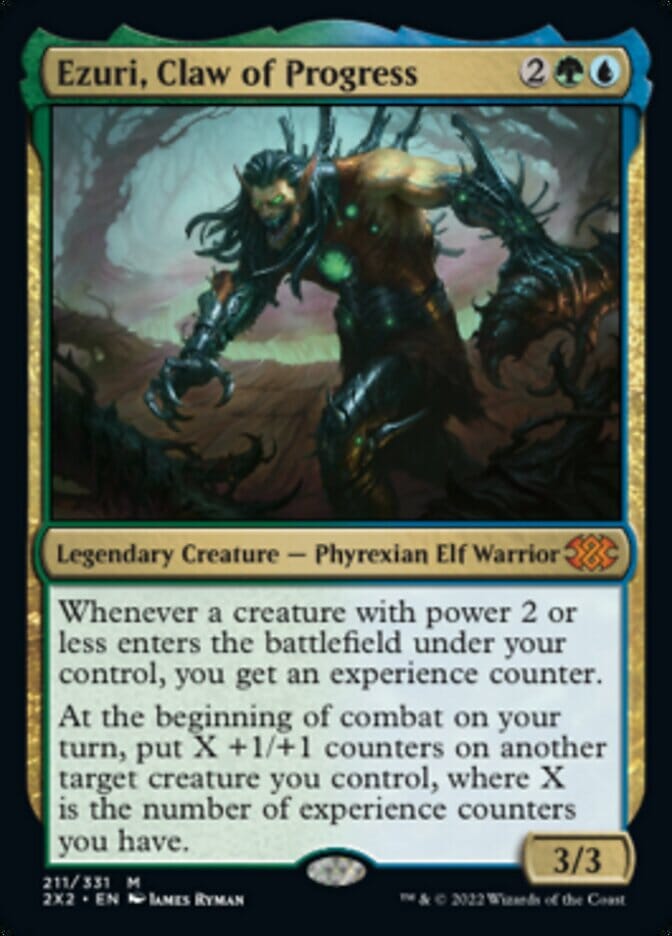 Ezuri, Claw of Progress [Double Masters 2022] MTG Single Magic: The Gathering  | Multizone: Comics And Games