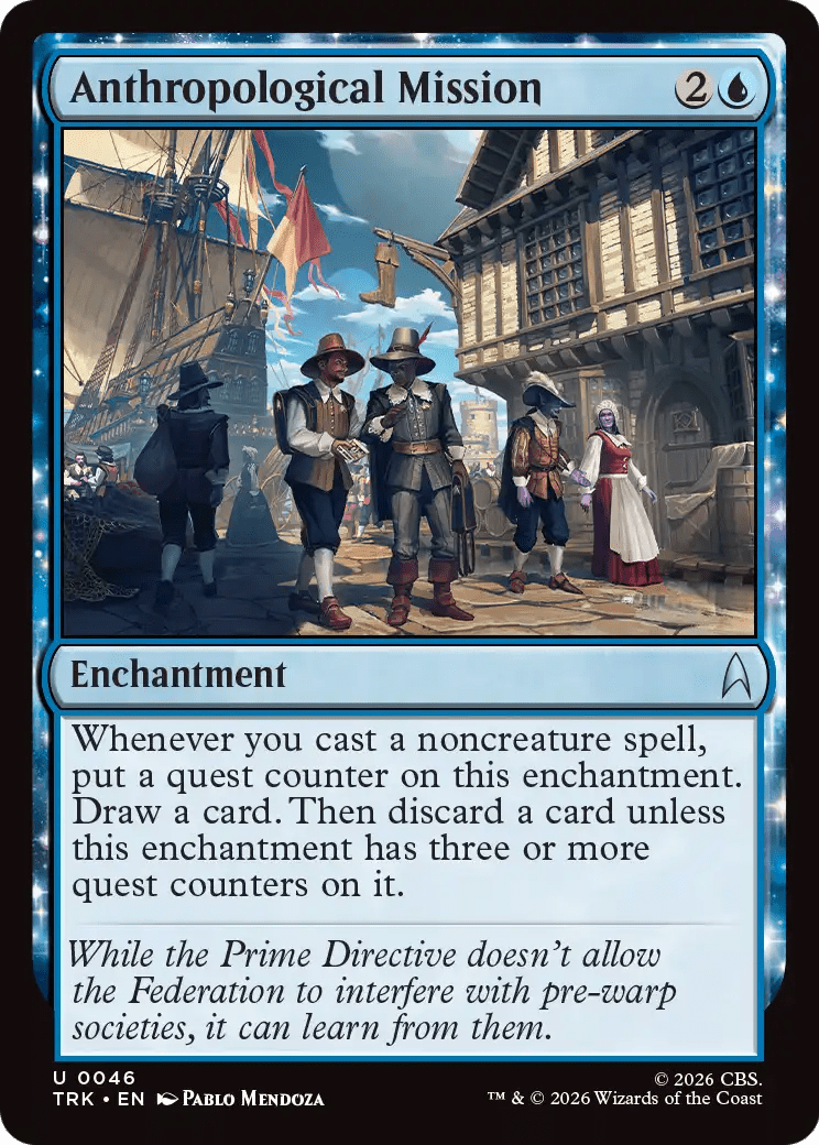 Anthropological Mission [Star Trek] MTG Single Magic: The Gathering  | Multizone: Comics And Games