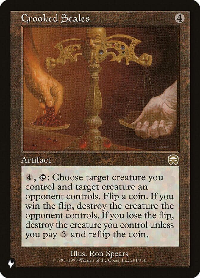 Crooked Scales [Secret Lair: Heads I Win, Tails You Lose] MTG Single Magic: The Gathering  | Multizone: Comics And Games