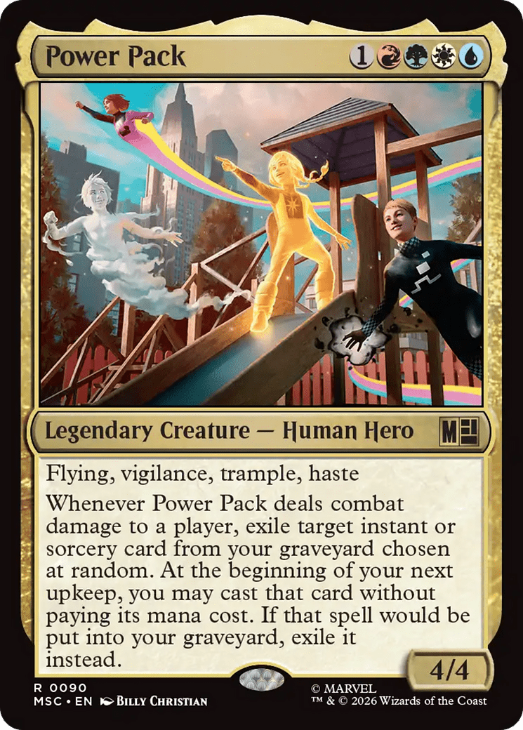 Power Pack [Marvel Super Heroes Commander] MTG Single Magic: The Gathering  | Multizone: Comics And Games
