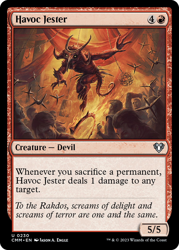 Havoc Jester [Commander Masters] MTG Single Magic: The Gathering  | Multizone: Comics And Games