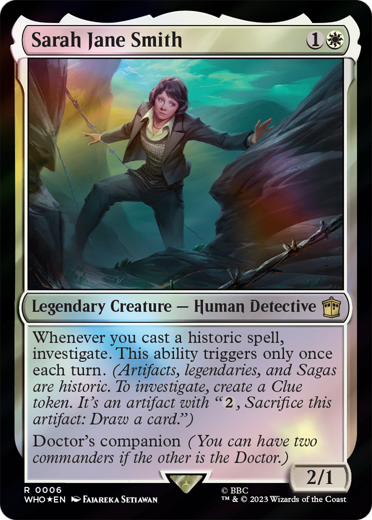 Sarah Jane Smith [Doctor Who] MTG Single Magic: The Gathering  | Multizone: Comics And Games
