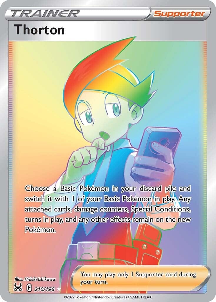 Thorton (210/196) [Sword & Shield: Lost Origin] Pokemon Single Pokémon  | Multizone: Comics And Games