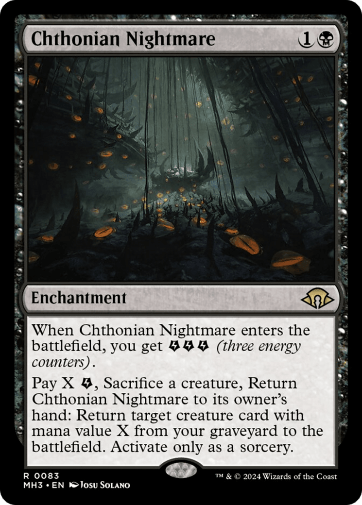 Chthonian Nightmare [Modern Horizons 3] MTG Single Magic: The Gathering  | Multizone: Comics And Games