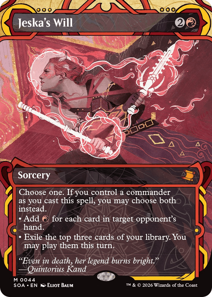 Jeska's Will [Secrets of Strixhaven: Mystical Archive] MTG Single Magic: The Gathering  | Multizone: Comics And Games