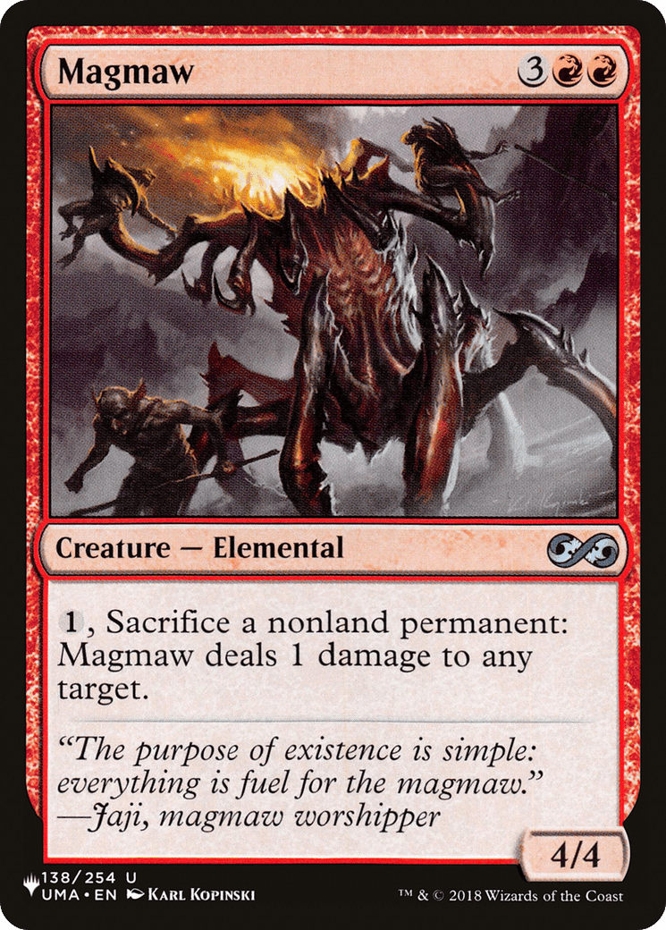 Magmaw [The List] MTG Single Magic: The Gathering  | Multizone: Comics And Games