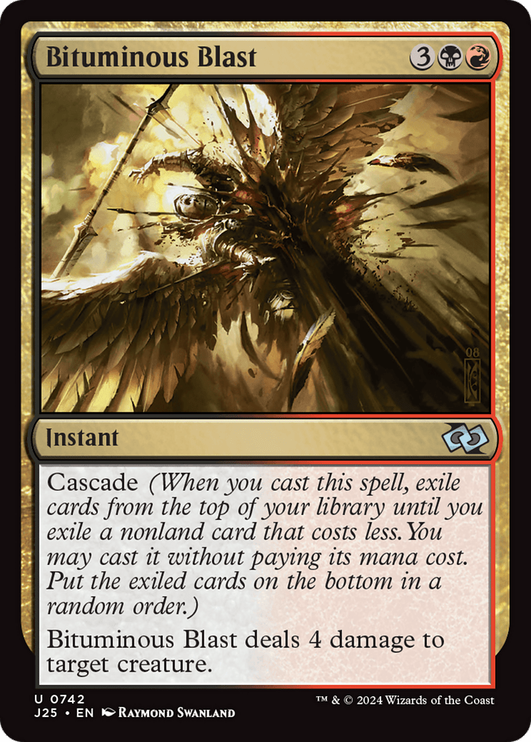 Bituminous Blast [Foundations Jumpstart] MTG Single Magic: The Gathering  | Multizone: Comics And Games