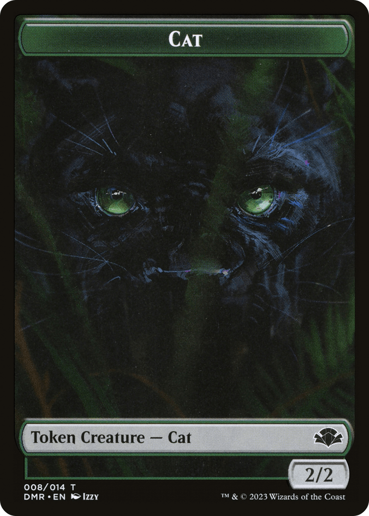 Cat Token (008) [Dominaria Remastered Tokens] MTG Single Magic: The Gathering  | Multizone: Comics And Games