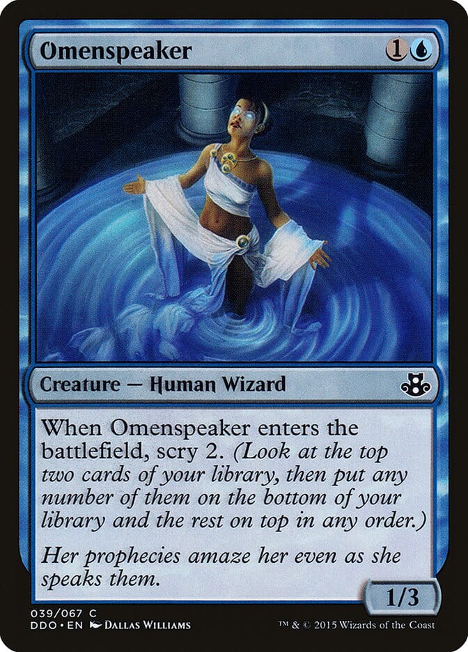 Omenspeaker [Duel Decks: Elspeth vs. Kiora] MTG Single Magic: The Gathering  | Multizone: Comics And Games