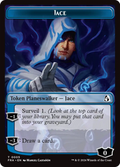 Illusion // Jace Double-Sided Token [Reality Fracture Tokens] | Multizone: Comics And Games