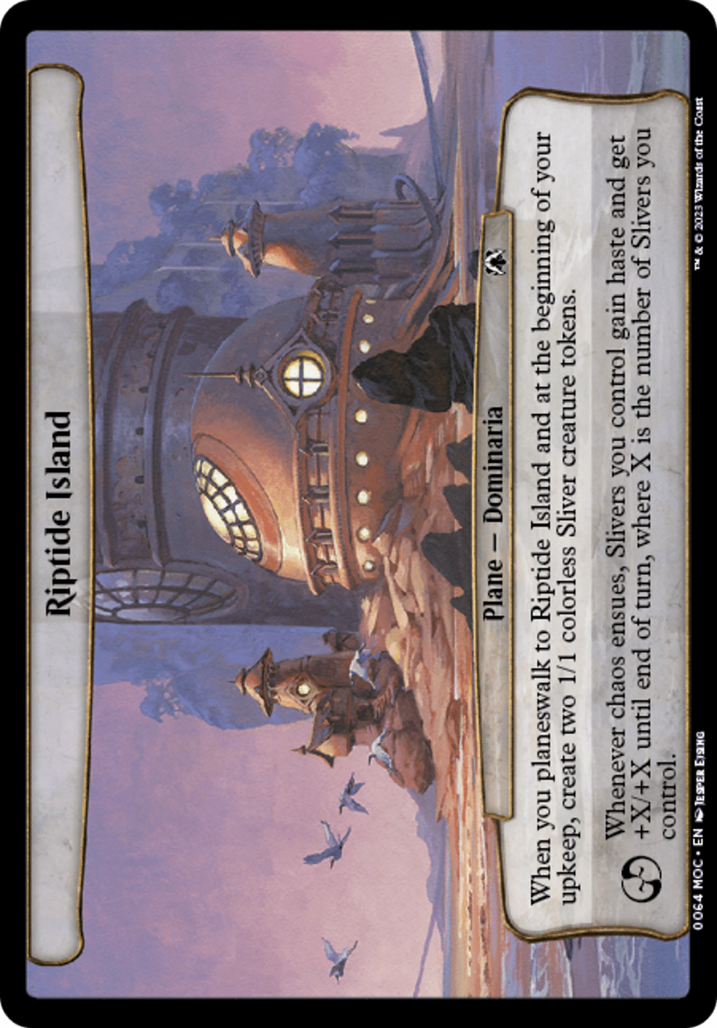Riptide Island [March of the Machine Commander] MTG Single Magic: The Gathering  | Multizone: Comics And Games