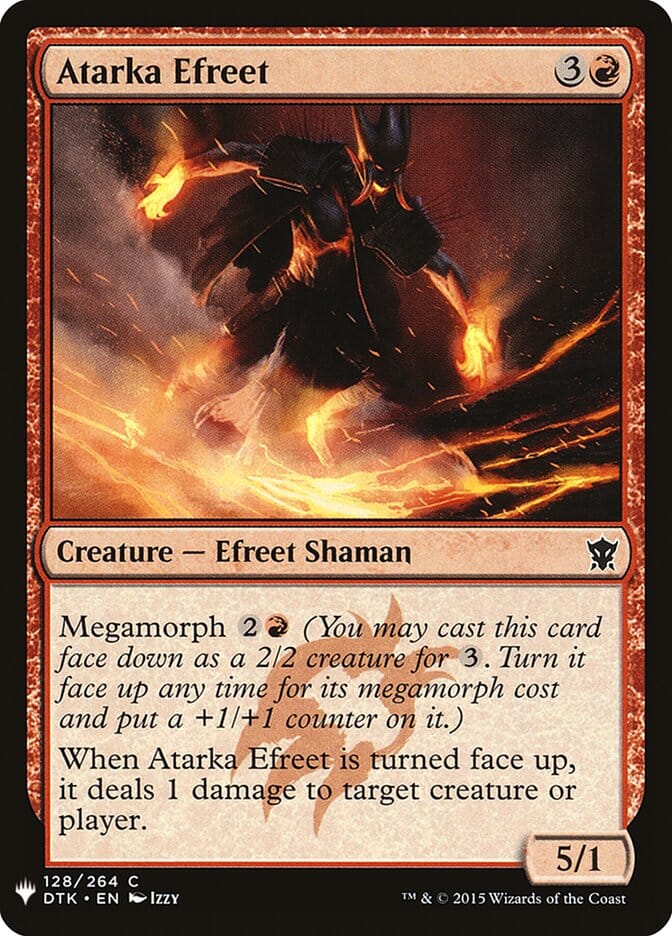 Atarka Efreet [Mystery Booster] MTG Single Magic: The Gathering  | Multizone: Comics And Games