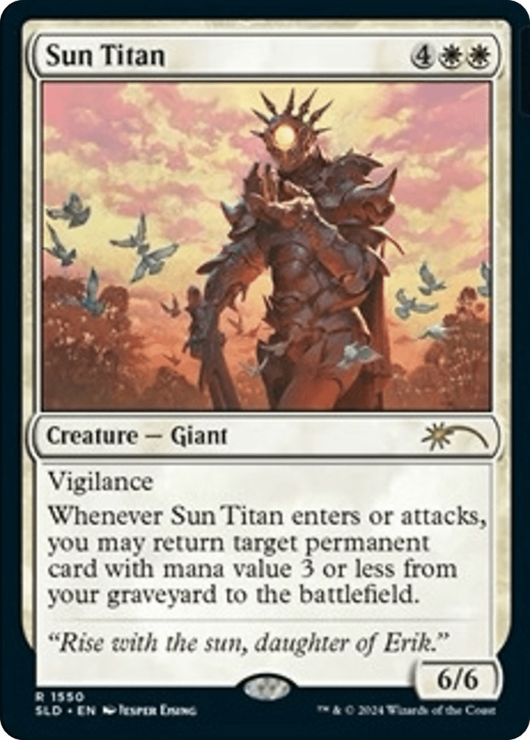 Sun Titan [Secret Lair Drop Series] MTG Single Magic: The Gathering  | Multizone: Comics And Games