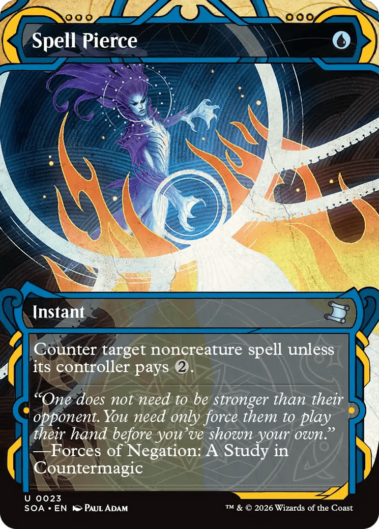 Spell Pierce [Secrets of Strixhaven: Mystical Archive] MTG Single Magic: The Gathering  | Multizone: Comics And Games