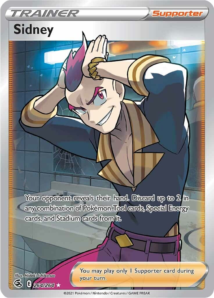 Sidney (264/264) [Sword & Shield: Fusion Strike] Pokemon Single Pokémon  | Multizone: Comics And Games