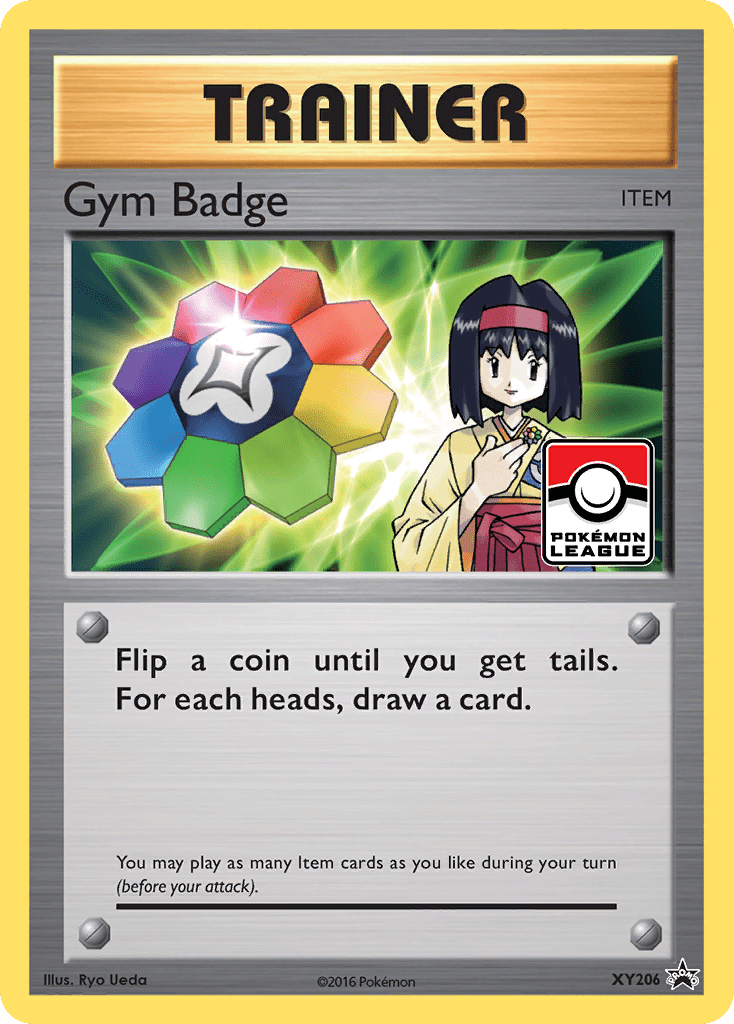 Gym Badge (XY206) (Erika) [XY: Black Star Promos] Pokemon Single Pokémon  | Multizone: Comics And Games