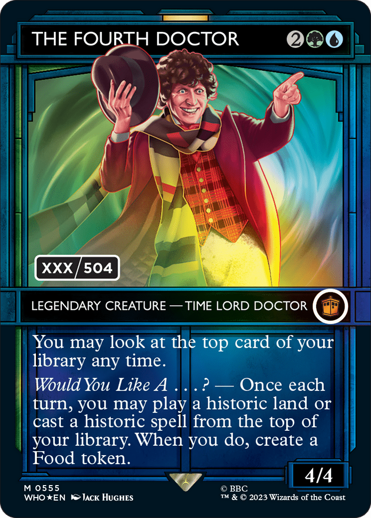 The Fourth Doctor (Serialized) [Doctor Who] MTG Single Magic: The Gathering  | Multizone: Comics And Games