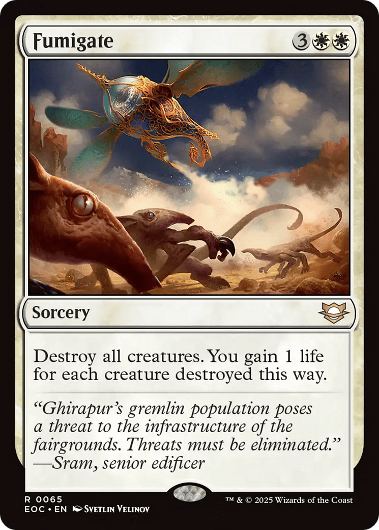 Fumigate [Edge of Eternities Commander] MTG Single Magic: The Gathering  | Multizone: Comics And Games