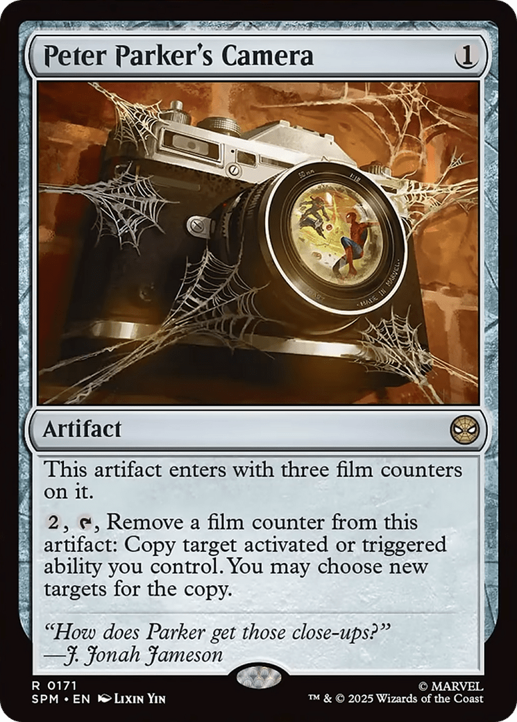 Peter Parker's Camera [Marvel's Spider-Man] MTG Single Magic: The Gathering  | Multizone: Comics And Games