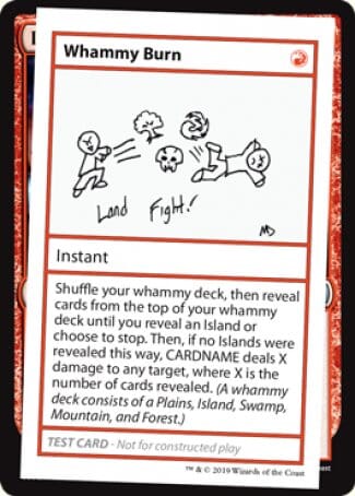 Whammy Burn (2021 Edition) [Mystery Booster Playtest Cards] MTG Single Magic: The Gathering  | Multizone: Comics And Games