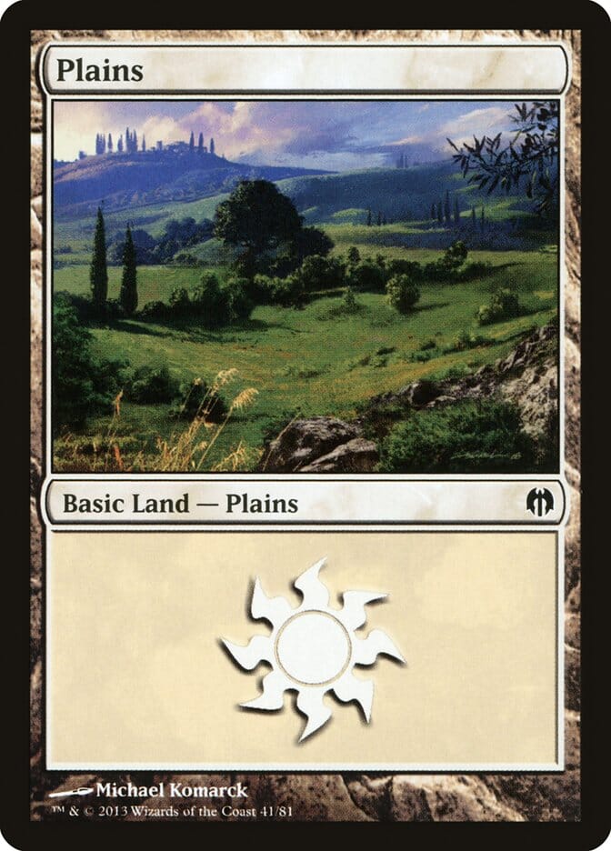 Plains (41) [Duel Decks: Heroes vs. Monsters] MTG Single Magic: The Gathering  | Multizone: Comics And Games