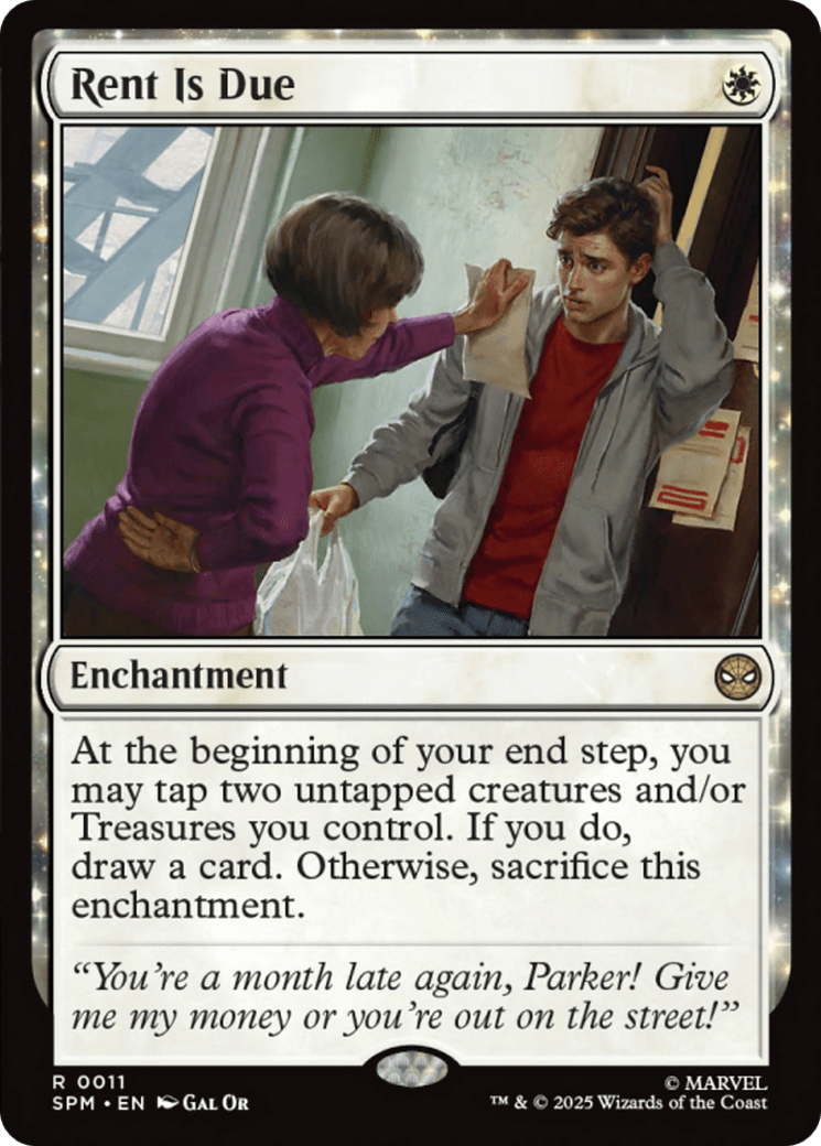 Rent Is Due [Marvel's Spider-Man] MTG Single Magic: The Gathering  | Multizone: Comics And Games