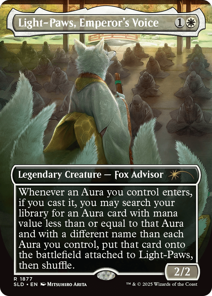 Light-Paws, Emperor's Voice [Secret Lair Drop Series] MTG Single Magic: The Gathering  | Multizone: Comics And Games