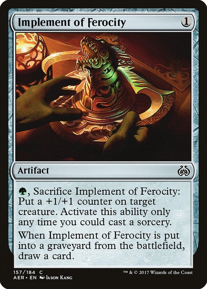 Implement of Ferocity [Aether Revolt] MTG Single Magic: The Gathering  | Multizone: Comics And Games