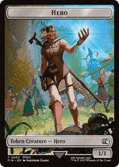 Hero (0002) // Hero (0007) Double-Sided Token [FINAL FANTASY Tokens] MTG Single Magic: The Gathering  | Multizone: Comics And Games