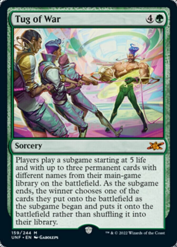 Tug of War [Unfinity] MTG Single Magic: The Gathering  | Multizone: Comics And Games
