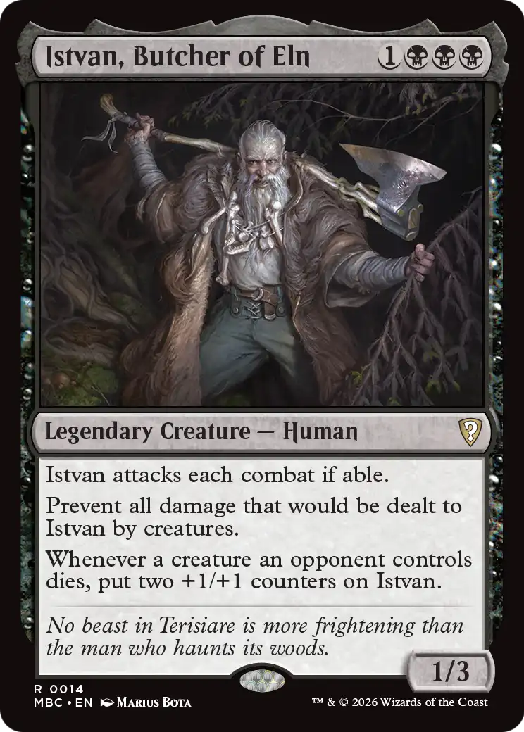 Istvan, Butcher of Eln [Mystery Booster: Commander Edition] | Multizone: Comics And Games