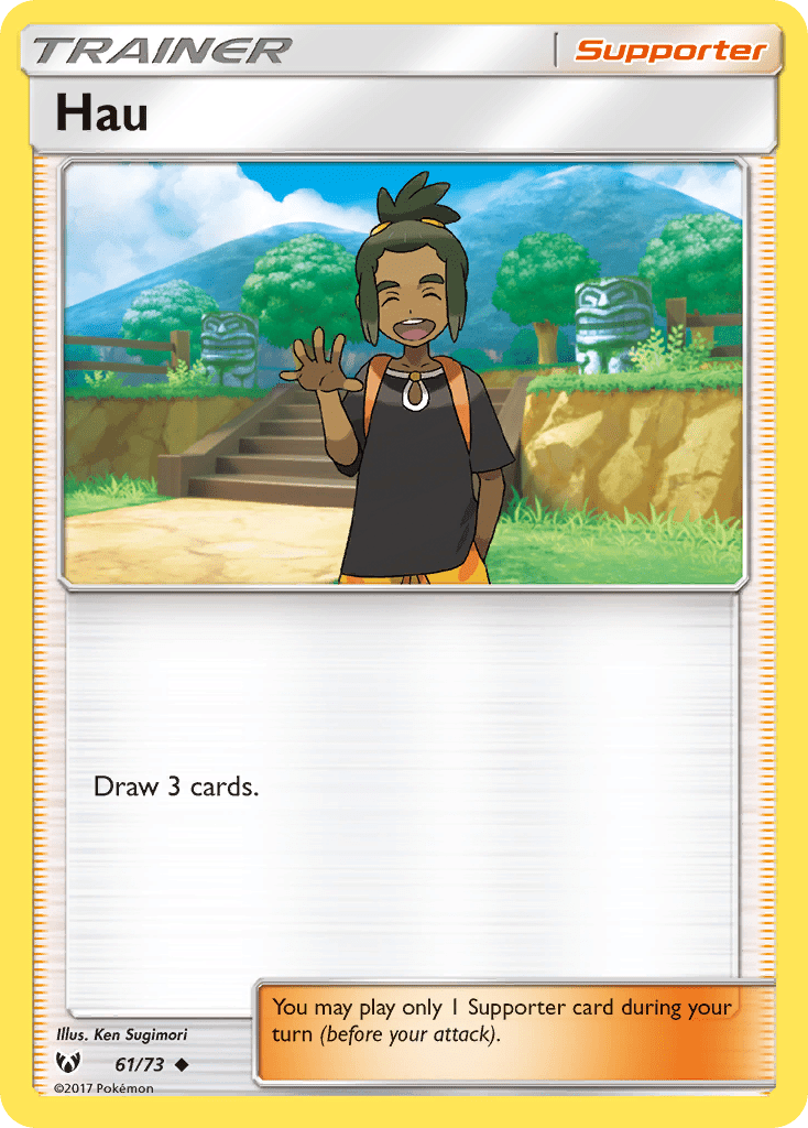 Hau (61/73) [Sun & Moon: Shining Legends] Pokemon Single Pokémon  | Multizone: Comics And Games