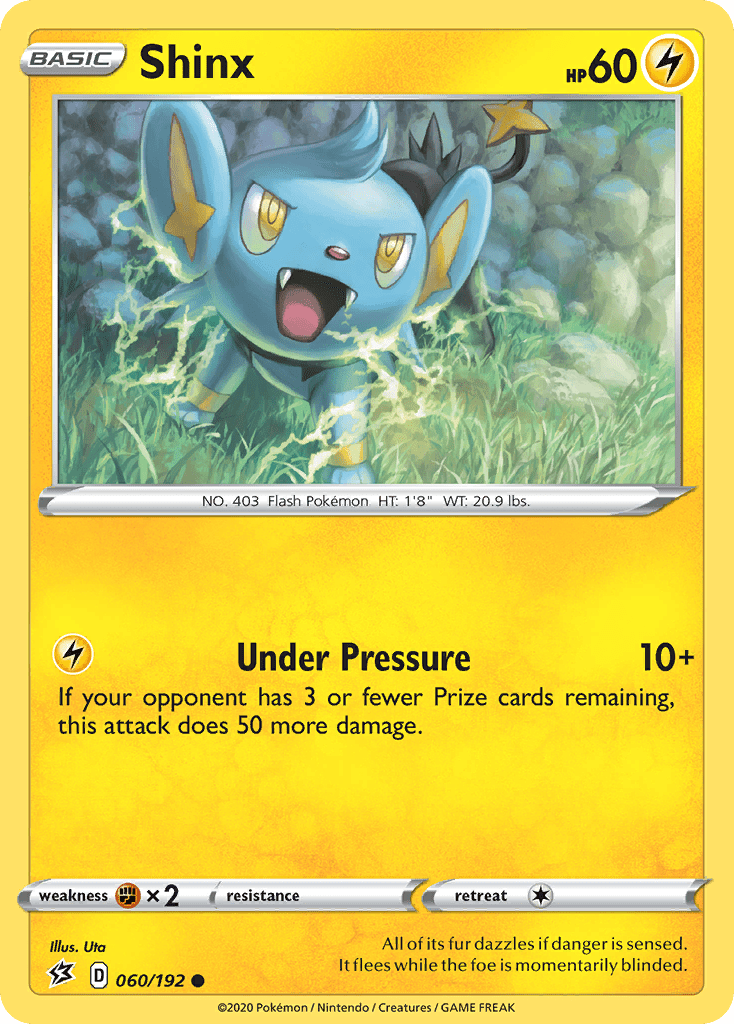 Shinx (060/192) [Sword & Shield: Rebel Clash] Pokemon Single Pokémon  | Multizone: Comics And Games