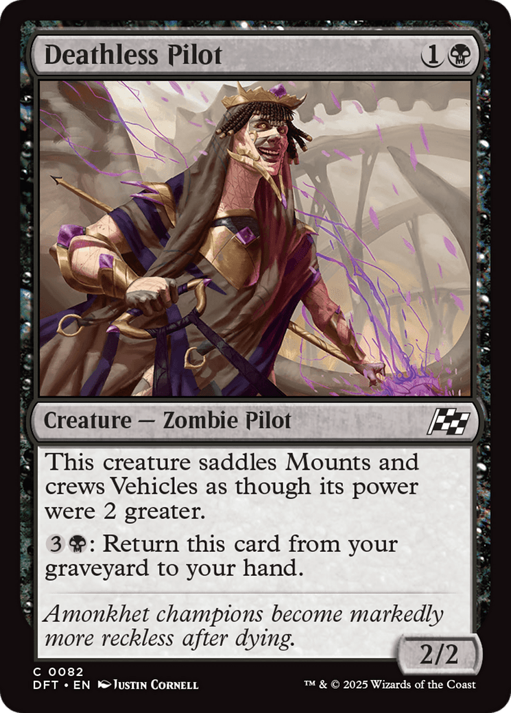 Deathless Pilot [Aetherdrift] MTG Single Magic: The Gathering  | Multizone: Comics And Games