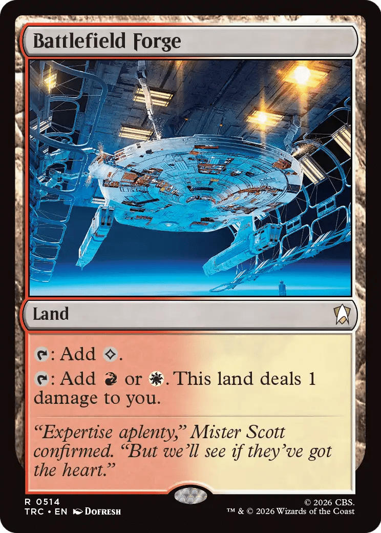 Battlefield Forge [Star Trek Commander] MTG Single Magic: The Gathering  | Multizone: Comics And Games
