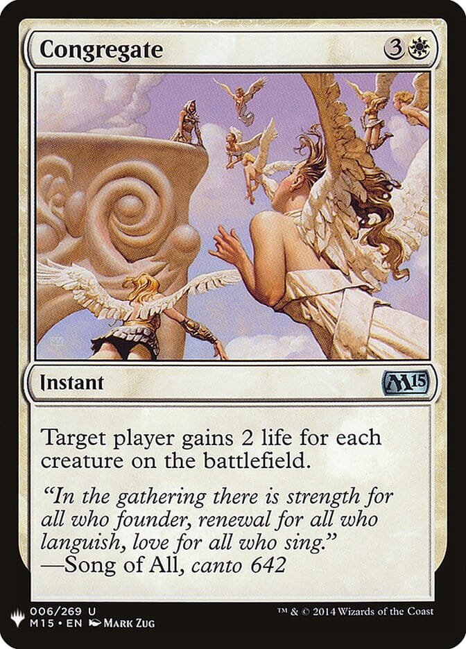 Congregate [Mystery Booster] MTG Single Magic: The Gathering  | Multizone: Comics And Games
