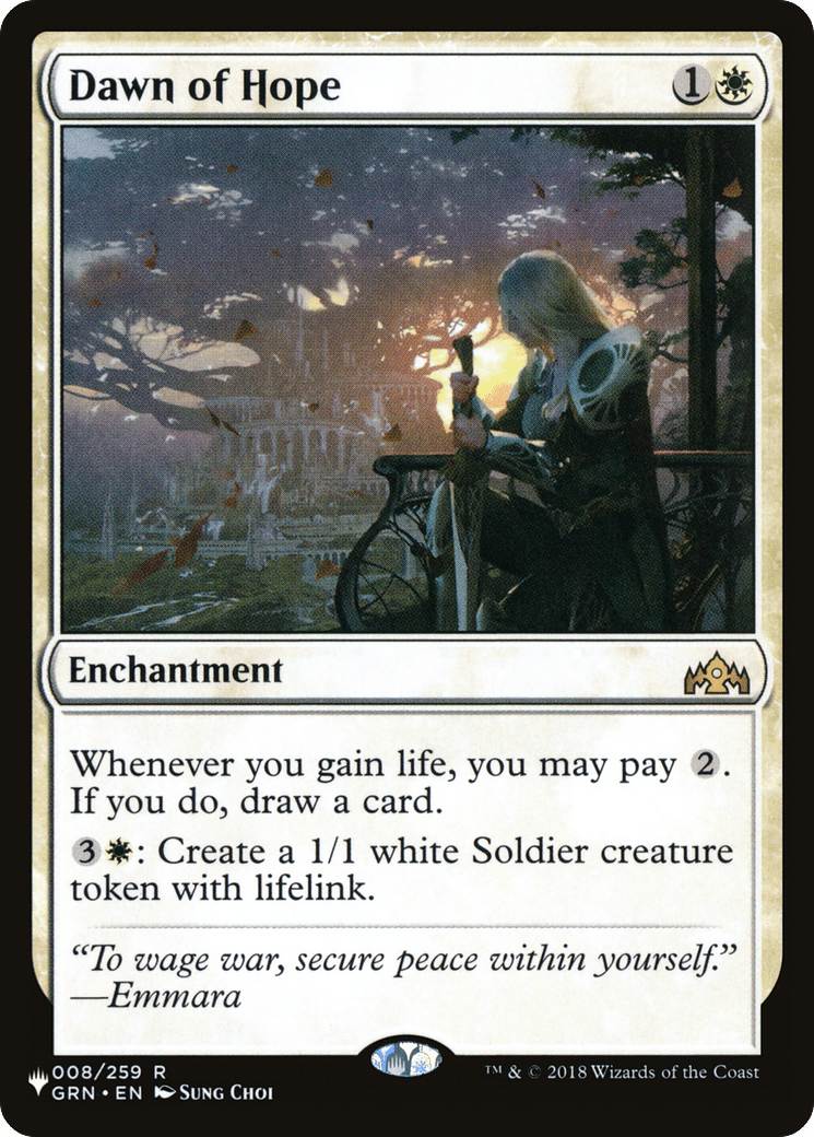 Dawn of Hope [Secret Lair: Angels] MTG Single Magic: The Gathering  | Multizone: Comics And Games