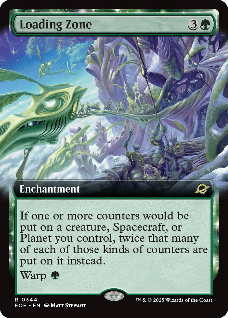 Loading Zone (Extended Art) [Edge of Eternities] MTG Single Magic: The Gathering  | Multizone: Comics And Games