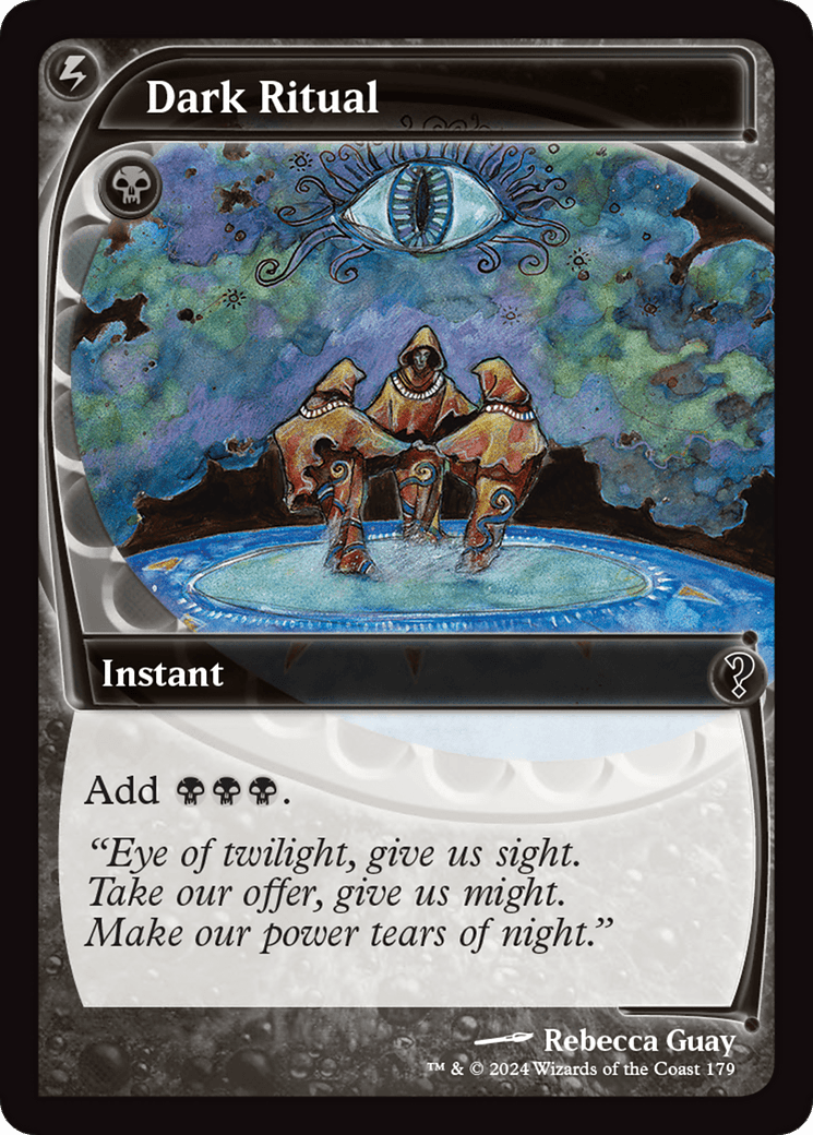 Dark Ritual (Future Sight) [Mystery Booster 2] MTG Single Magic: The Gathering  | Multizone: Comics And Games