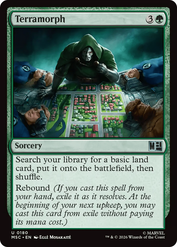 Terramorph [Marvel Super Heroes Commander] MTG Single Magic: The Gathering  | Multizone: Comics And Games