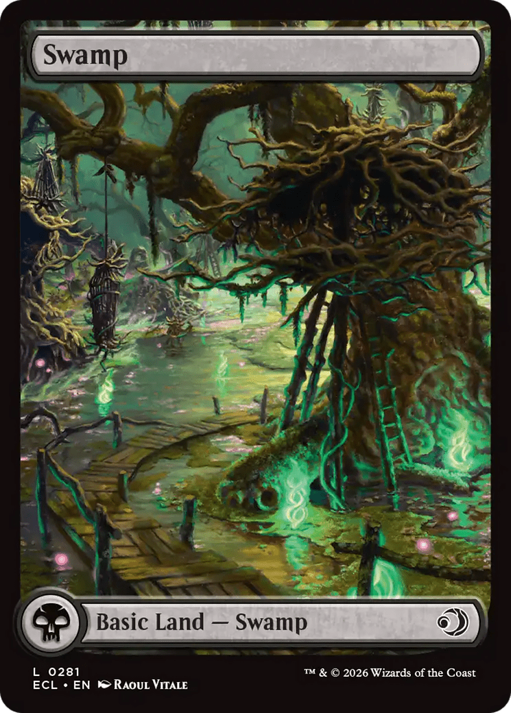 Swamp (0281) [Lorwyn Eclipsed] MTG Single Magic: The Gathering  | Multizone: Comics And Games