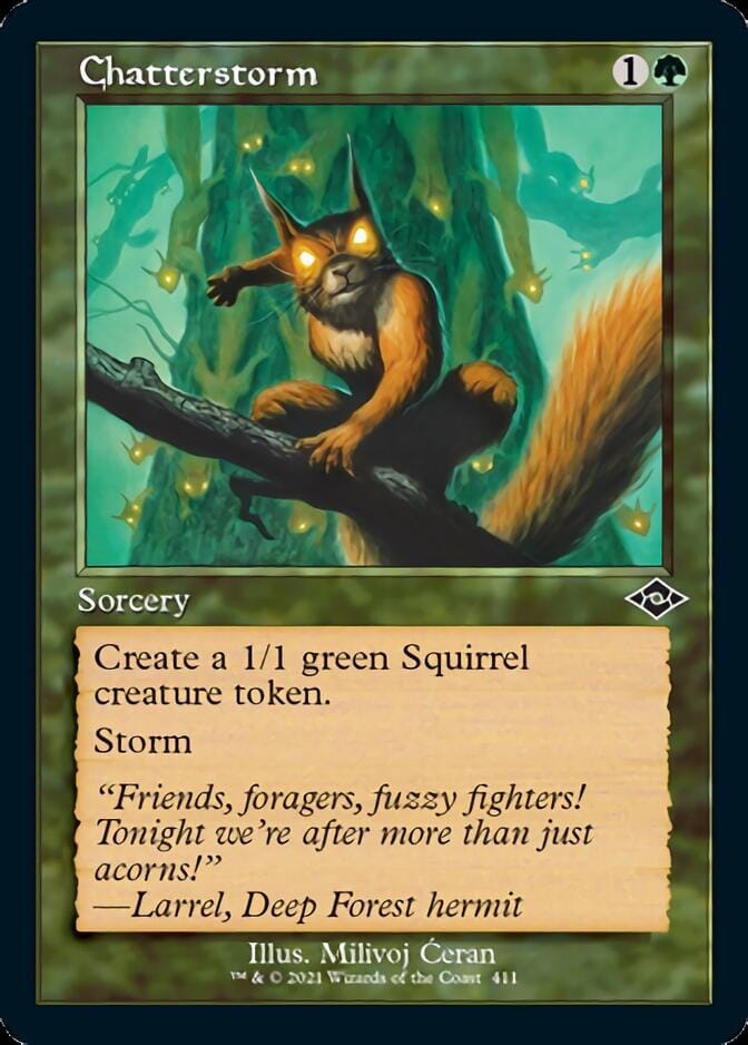 Chatterstorm (Retro) [Modern Horizons 2] MTG Single Magic: The Gathering  | Multizone: Comics And Games