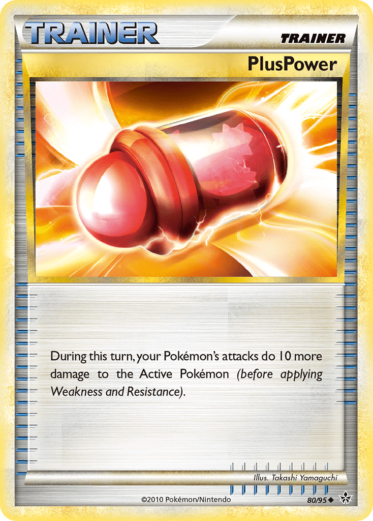 PlusPower (80/95) [HeartGold & SoulSilver: Unleashed] Pokemon Single Pokémon  | Multizone: Comics And Games