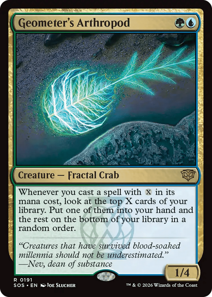 Geometer's Arthropod [Secrets of Strixhaven] MTG Single Magic: The Gathering  | Multizone: Comics And Games