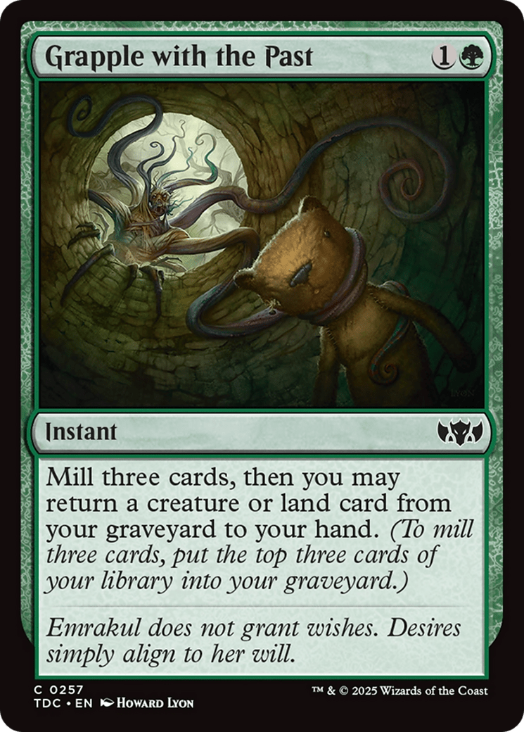 Grapple with the Past [Tarkir: Dragonstorm Commander] MTG Single Magic: The Gathering  | Multizone: Comics And Games
