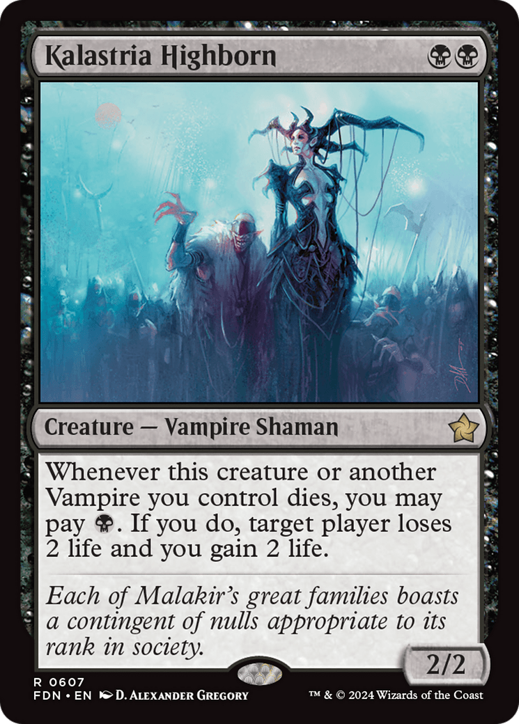 Kalastria Highborn [Foundations] MTG Single Magic: The Gathering  | Multizone: Comics And Games