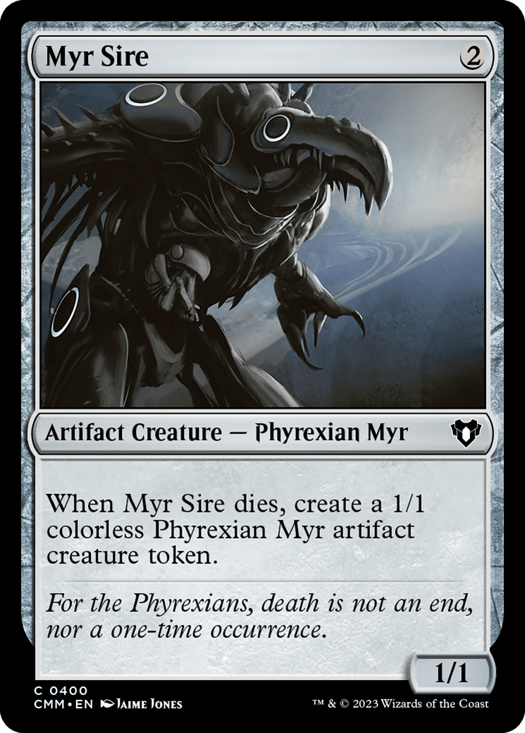 Myr Sire [Commander Masters] MTG Single Magic: The Gathering  | Multizone: Comics And Games