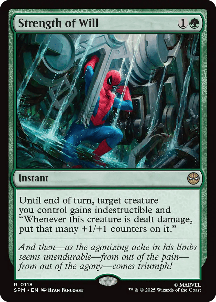 Strength of Will [Marvel's Spider-Man] MTG Single Magic: The Gathering  | Multizone: Comics And Games